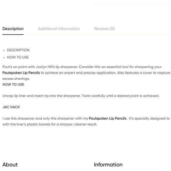 Jaclyn Cosmetics On-Point Pencil Sharpener - Picture 5 of 5